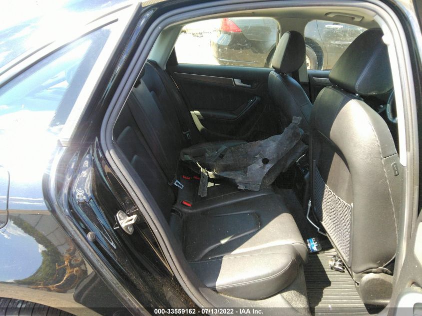 2013 AUDI A4 PREMIUM PLUS WAUFFAFL3DN018322