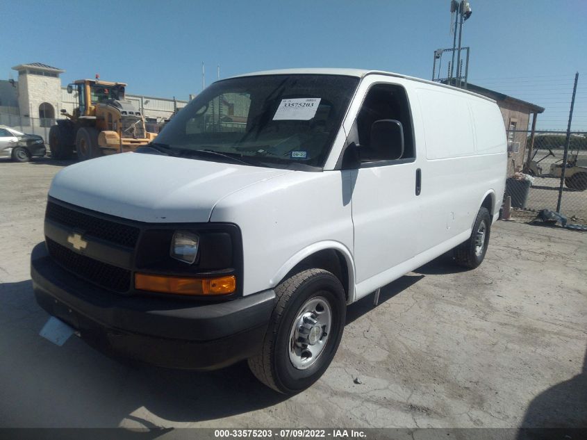 2013 CHEVROLET EXPRESS CARGO VAN 1GCWGFCA9D1168507