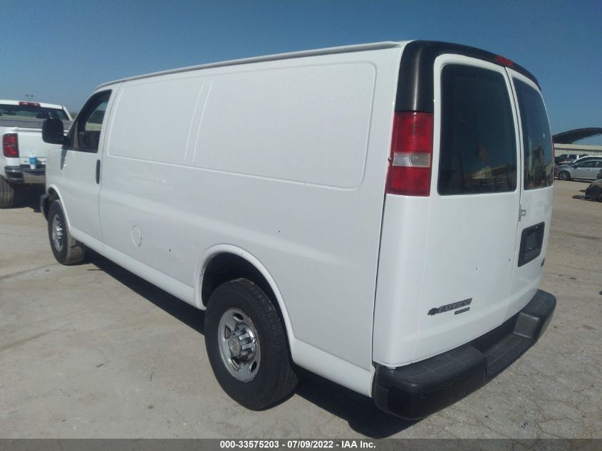 2013 CHEVROLET EXPRESS CARGO VAN 1GCWGFCA9D1168507