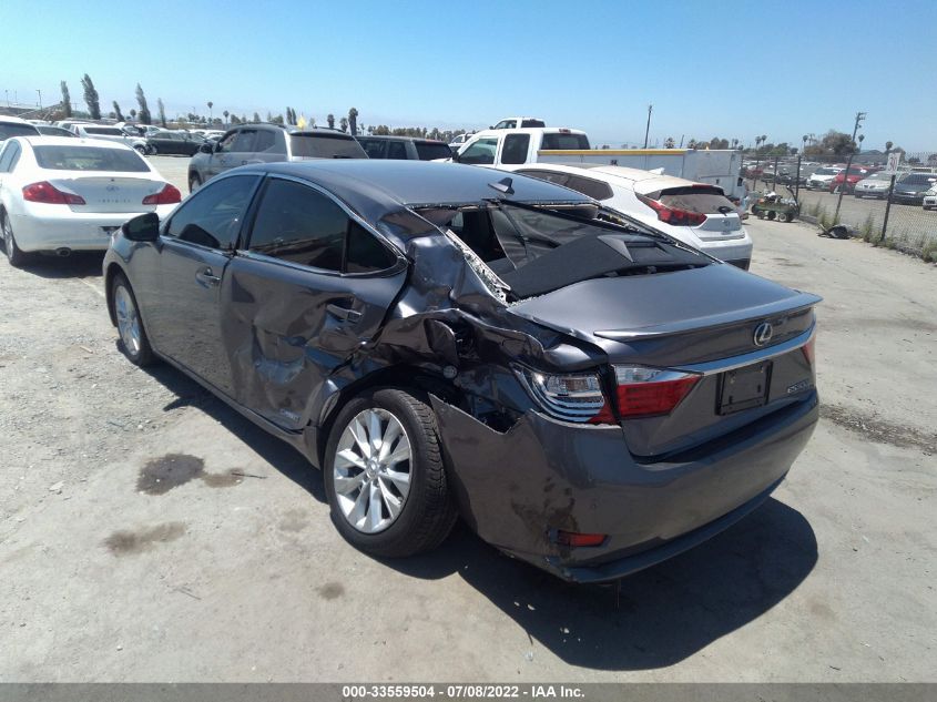 2013 LEXUS ES 300H 300H JTHBW1GG9D2013953