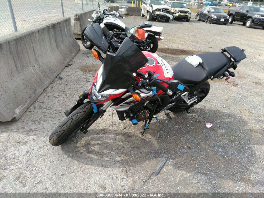 2018 HONDA CB650 F MLHRC7510J5000381
