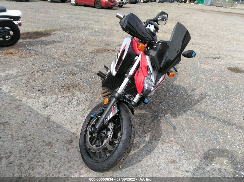 2018 HONDA CB650 F MLHRC7510J5000381