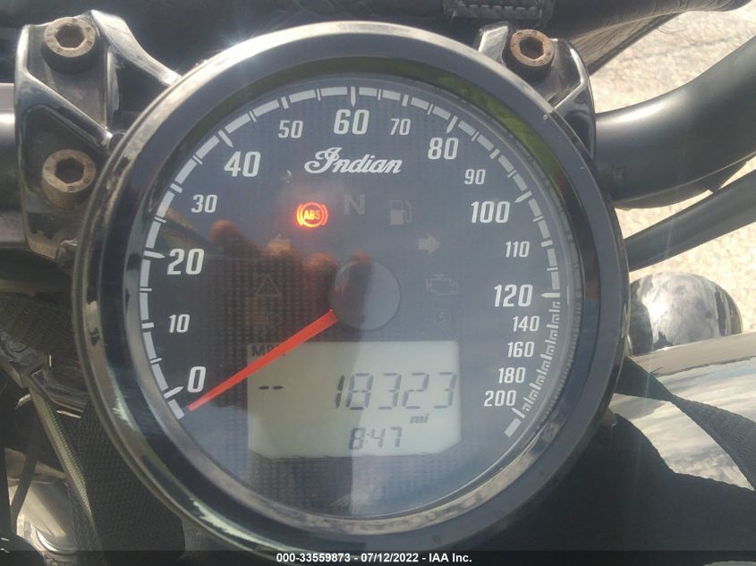 2019 INDIAN MOTORCYCLE CO. SCOUT BOBBER ABS 56KMTA004K3138988