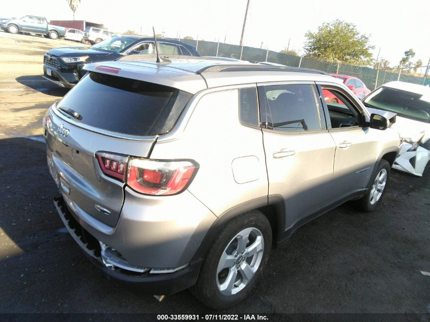 VIN 3C4NJDBB0LT116881 2020 JEEP COMPASS LATITUDE