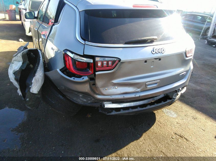 VIN 3C4NJDBB0LT116881 2020 JEEP COMPASS LATITUDE