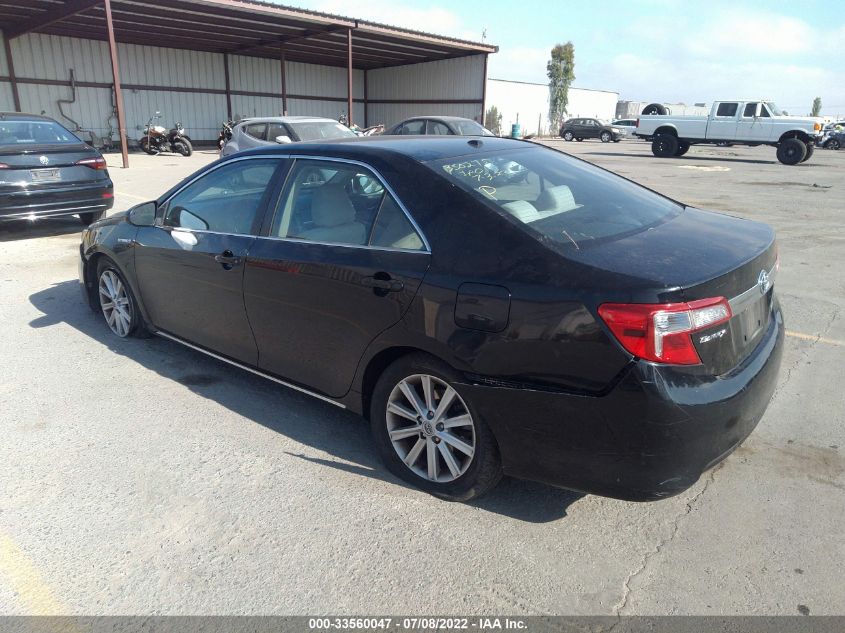 2013 TOYOTA CAMRY HYBRID HYBRID/LE/XLE 4T1BD1FK8DU088706