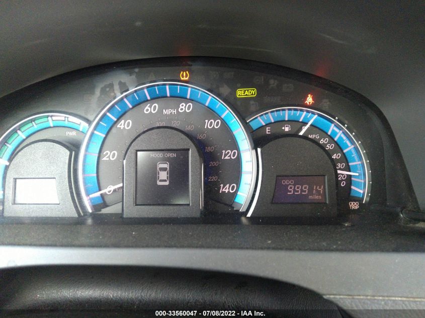 2013 TOYOTA CAMRY HYBRID HYBRID/LE/XLE 4T1BD1FK8DU088706