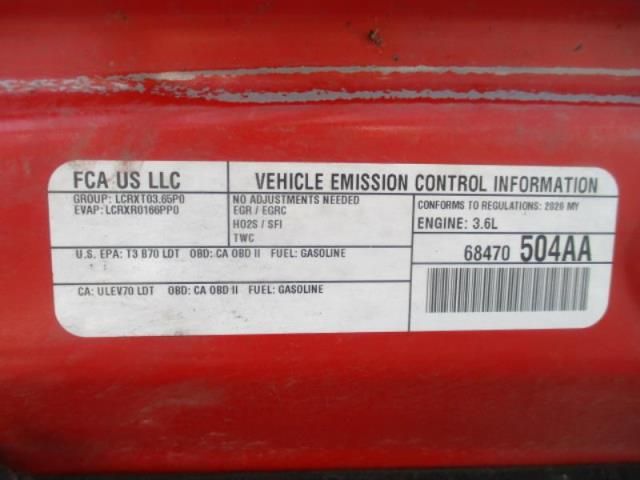 2020 JEEP GLADIATOR SPORT S 1C6HJTAGXLL159485