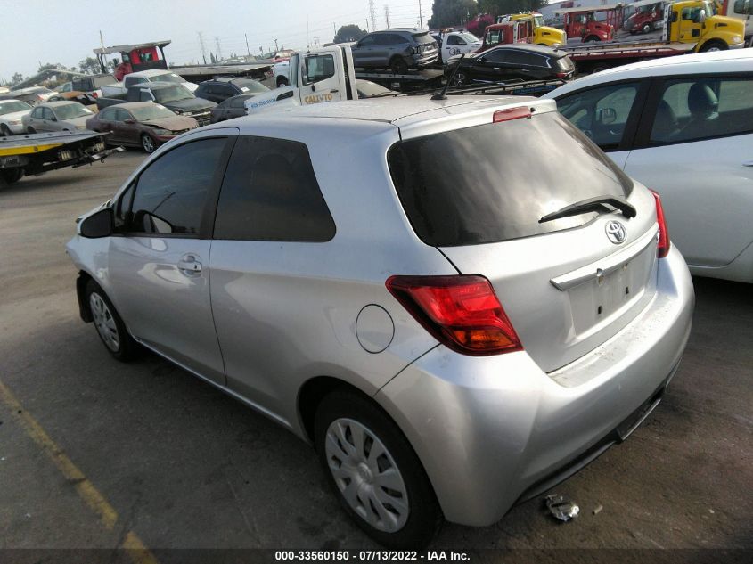 2015 TOYOTA YARIS L/LE VNKJTUD39FA026534