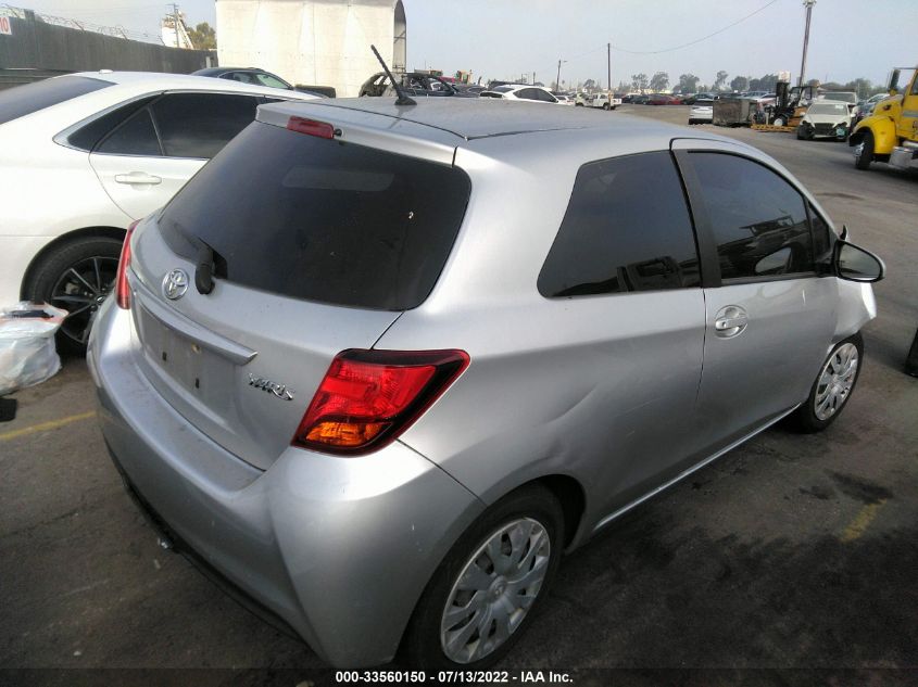 2015 TOYOTA YARIS L/LE VNKJTUD39FA026534