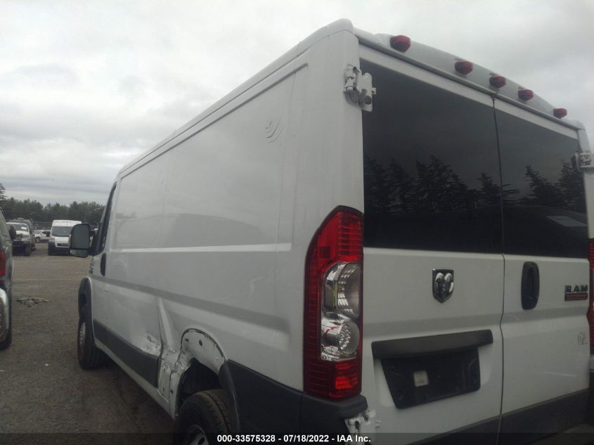 2017 RAM PROMASTER CARGO VAN 3C6TRVAG2HE546370