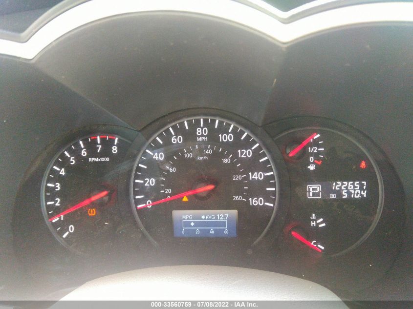 2013 NISSAN QUEST SV JN8AE2KP7D9062870