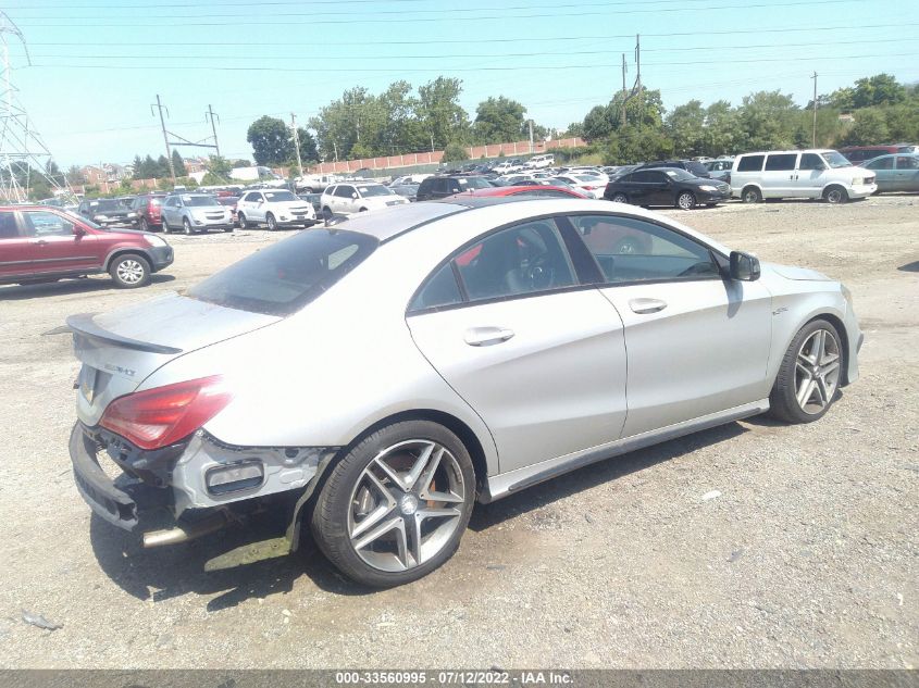 2014 MERCEDES-BENZ CLA-CLASS CLA 45 AMG WDDSJ5CB2EN092504