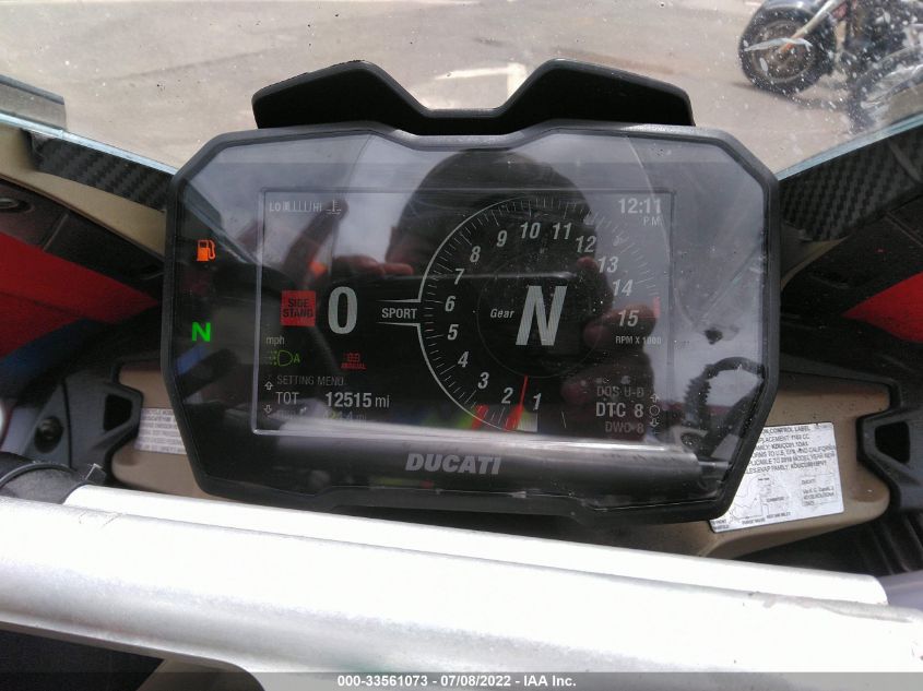 2019 DUCATI PANIGALE V4/V4S/V4S SPECIALE ZDMDAGNW2KB009007