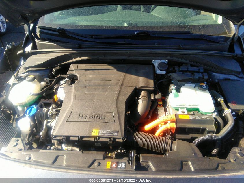 2017 HYUNDAI IONIQ HYBRID SEL KMHC75LC0HU056984