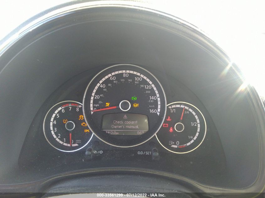2015 VOLKSWAGEN BEETLE COUPE 1.8T CLASSIC 3VWF17AT0FM656422