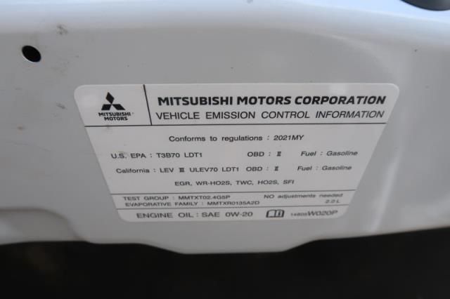 2021 MITSUBISHI OUTLANDER SPORT SE JA4APVAU4MU012627