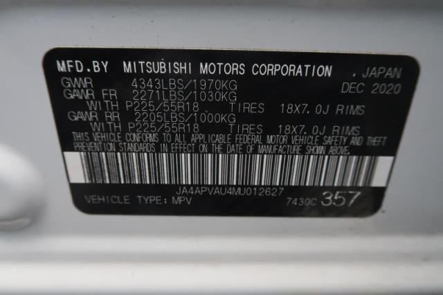2021 MITSUBISHI OUTLANDER SPORT SE JA4APVAU4MU012627