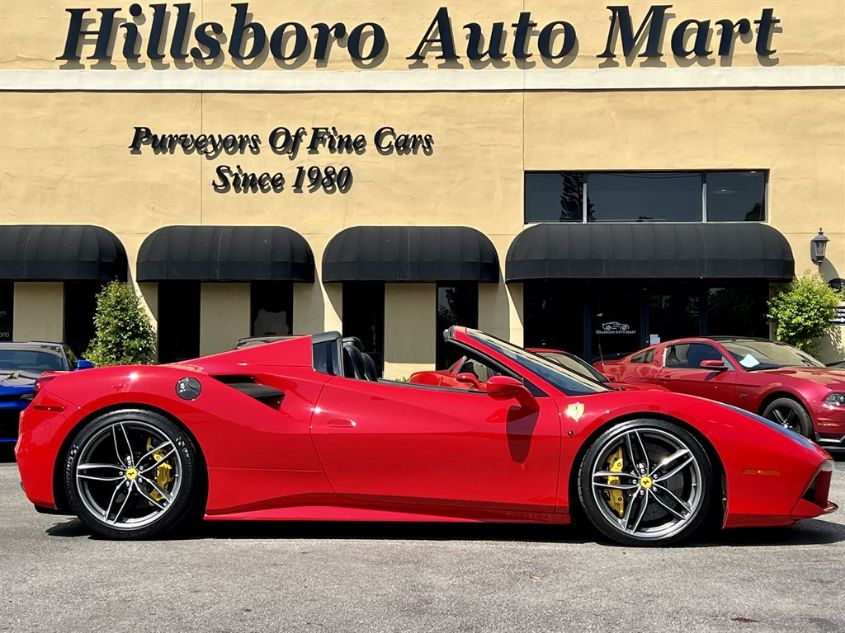 2018 FERRARI 488 SPIDER ZFF80AMA7J0229726