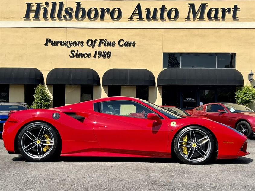 2018 FERRARI 488 SPIDER ZFF80AMA7J0229726