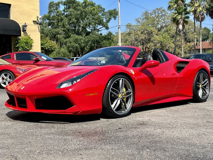 2018 FERRARI 488 SPIDER ZFF80AMA7J0229726