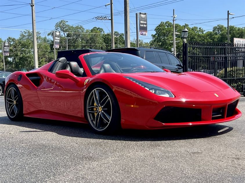 2018 FERRARI 488 SPIDER ZFF80AMA7J0229726