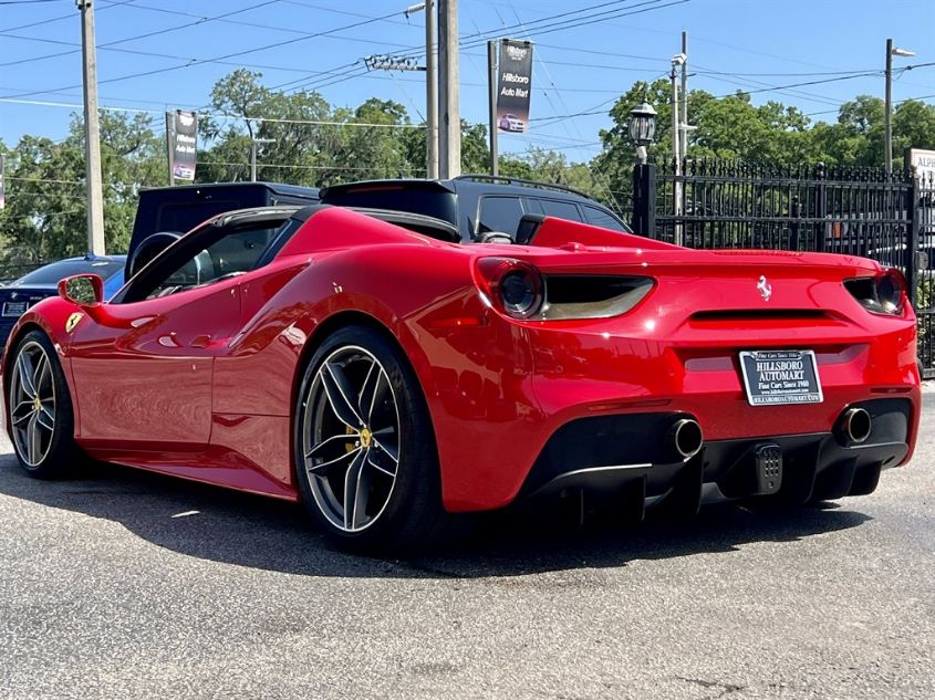 2018 FERRARI 488 SPIDER ZFF80AMA7J0229726