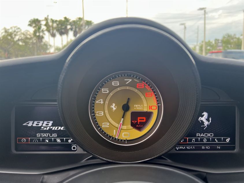 2018 FERRARI 488 SPIDER ZFF80AMA7J0229726