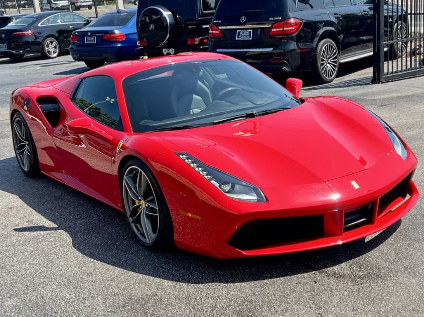2018 FERRARI 488 SPIDER ZFF80AMA7J0229726