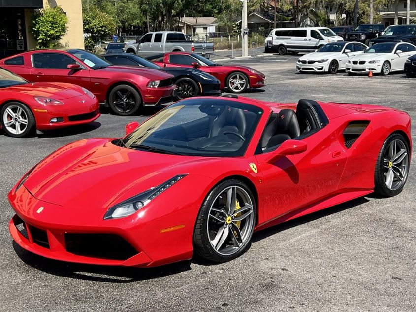 2018 FERRARI 488 SPIDER ZFF80AMA7J0229726