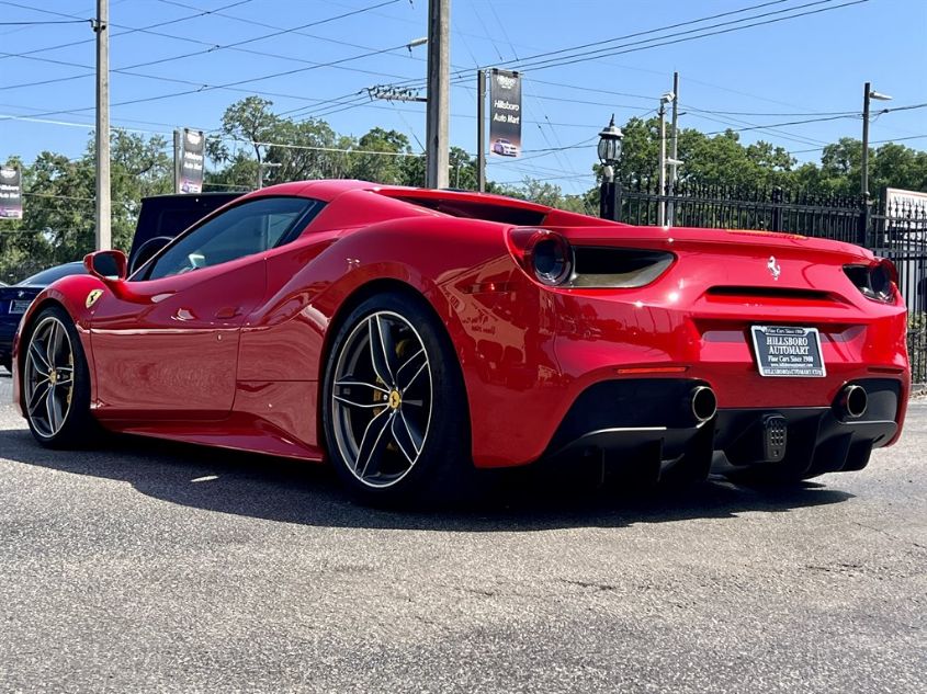 2018 FERRARI 488 SPIDER ZFF80AMA7J0229726