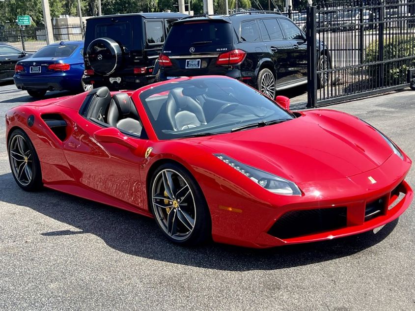 2018 FERRARI 488 SPIDER ZFF80AMA7J0229726