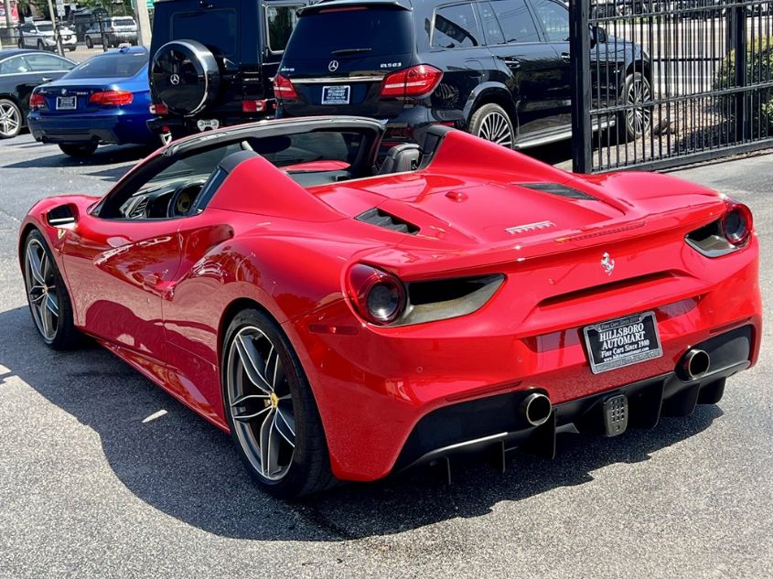 2018 FERRARI 488 SPIDER ZFF80AMA7J0229726
