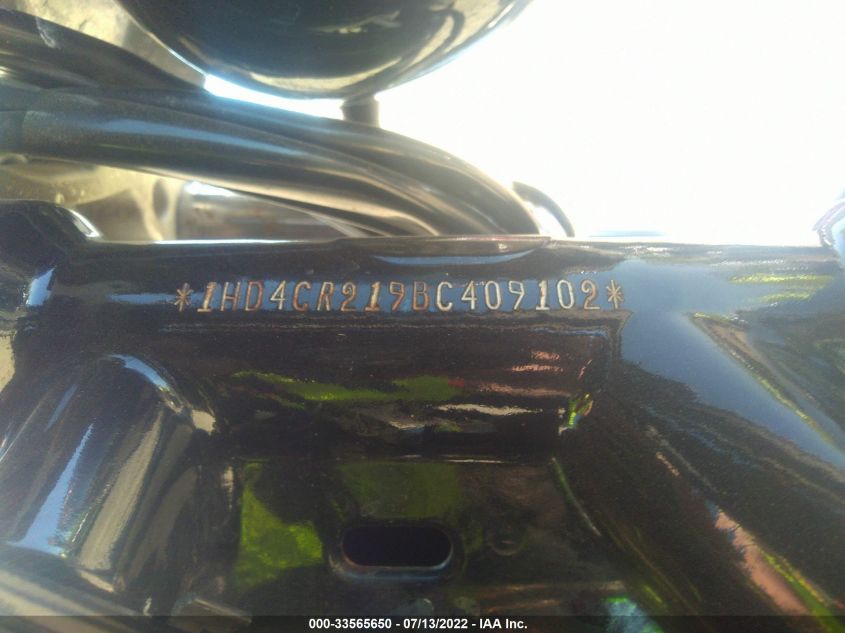 2011 HARLEY-DAVIDSON XL883 L 1HD4CR219BC409102