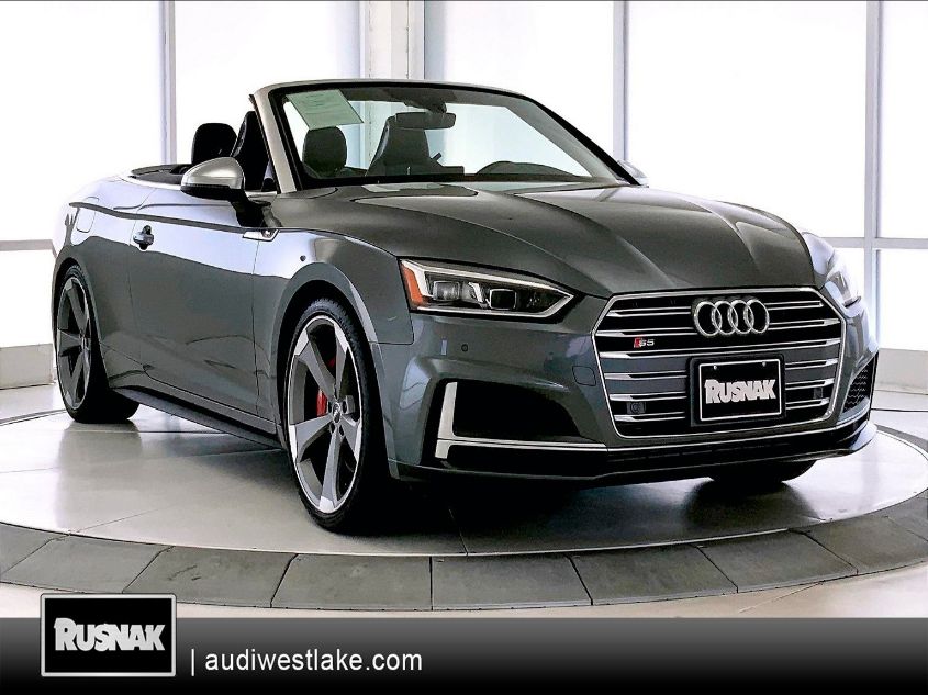 2019 AUDI S5 CABRIOLET PREMIUM PLUS WAUY4GF51KN006945