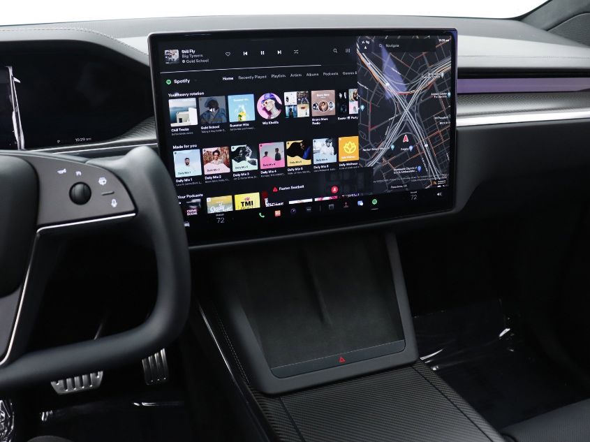 2022 TESLA MODEL X PLAID 7SAXCBE65NF329738