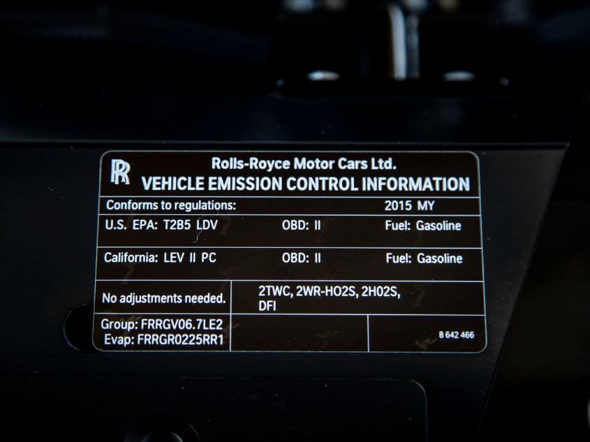 2015 ROLLS-ROYCE PHANTOM COUPE DROPHEAD SCA682D51FUX75341