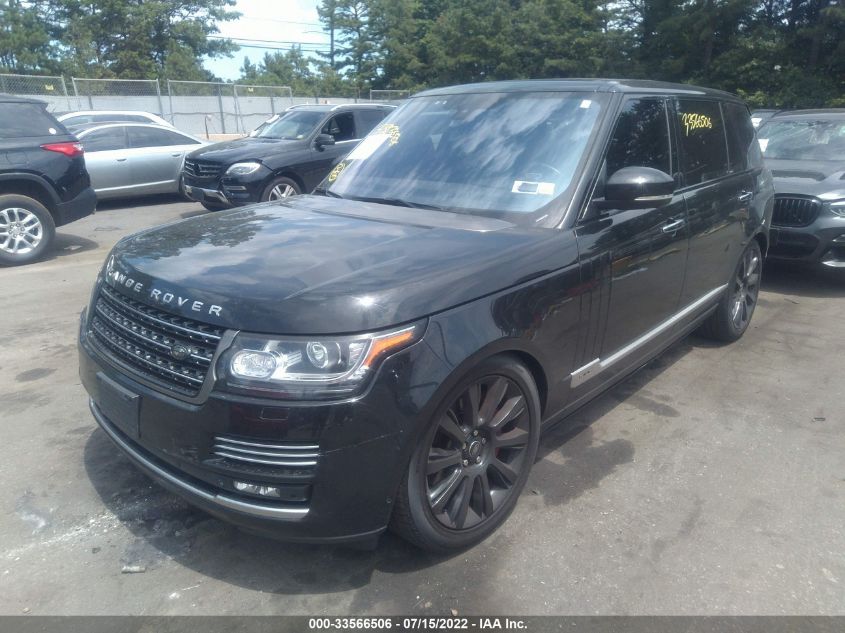 2014 LAND ROVER RANGE ROVER SUPERCHARGED SALGV3TF7EA173221