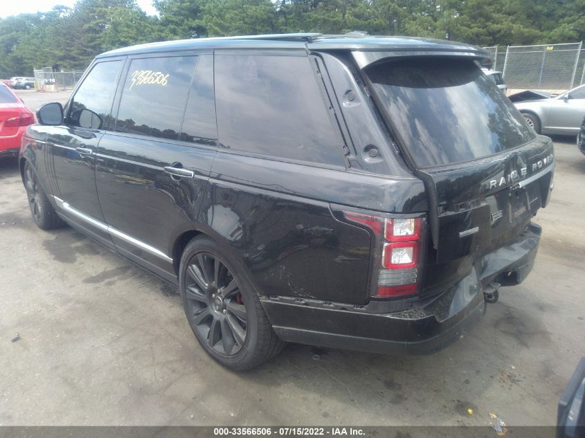 2014 LAND ROVER RANGE ROVER SUPERCHARGED SALGV3TF7EA173221