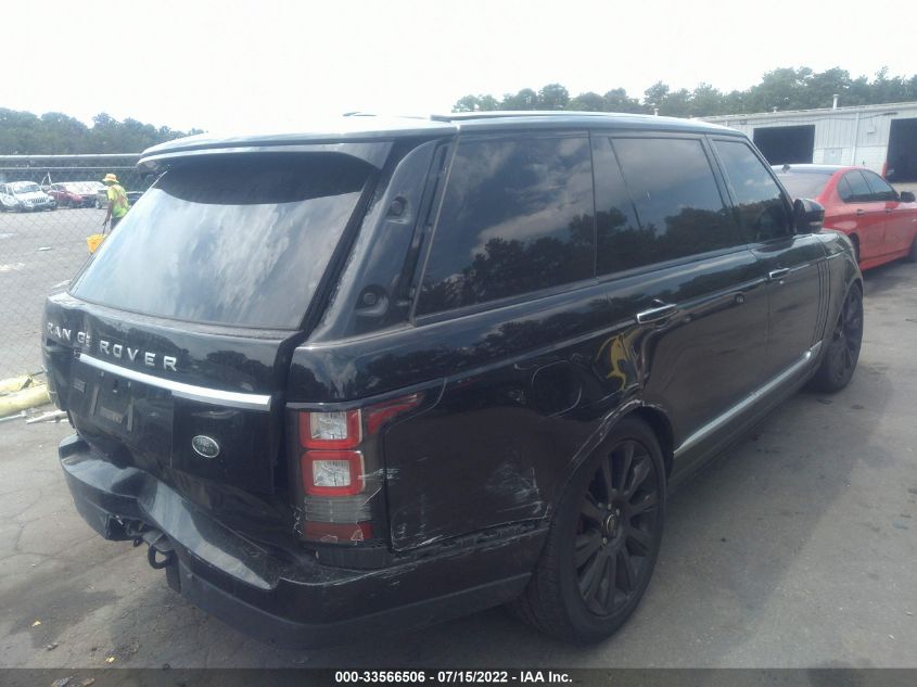 2014 LAND ROVER RANGE ROVER SUPERCHARGED SALGV3TF7EA173221