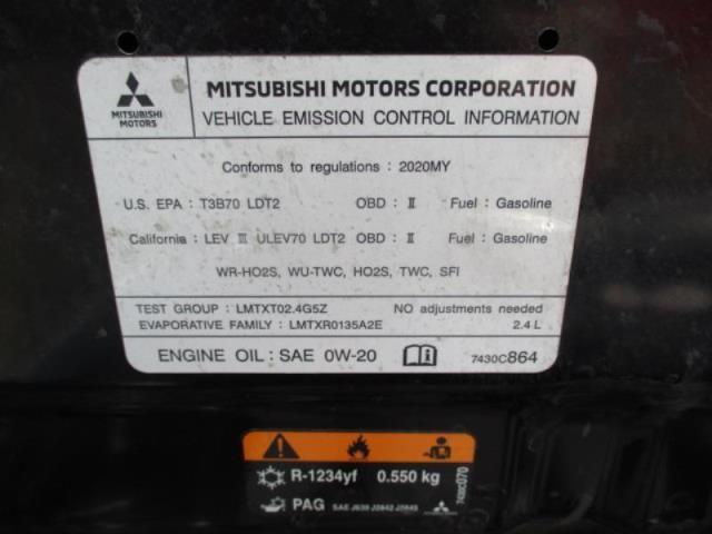 2020 MITSUBISHI OUTLANDER ES/SE/SEL/LE/SP JA4AZ3A31LZ026623