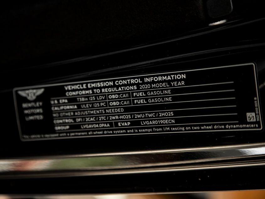 2020 BENTLEY CONTINENTAL GT V8 SCBDG4ZGXLC076710