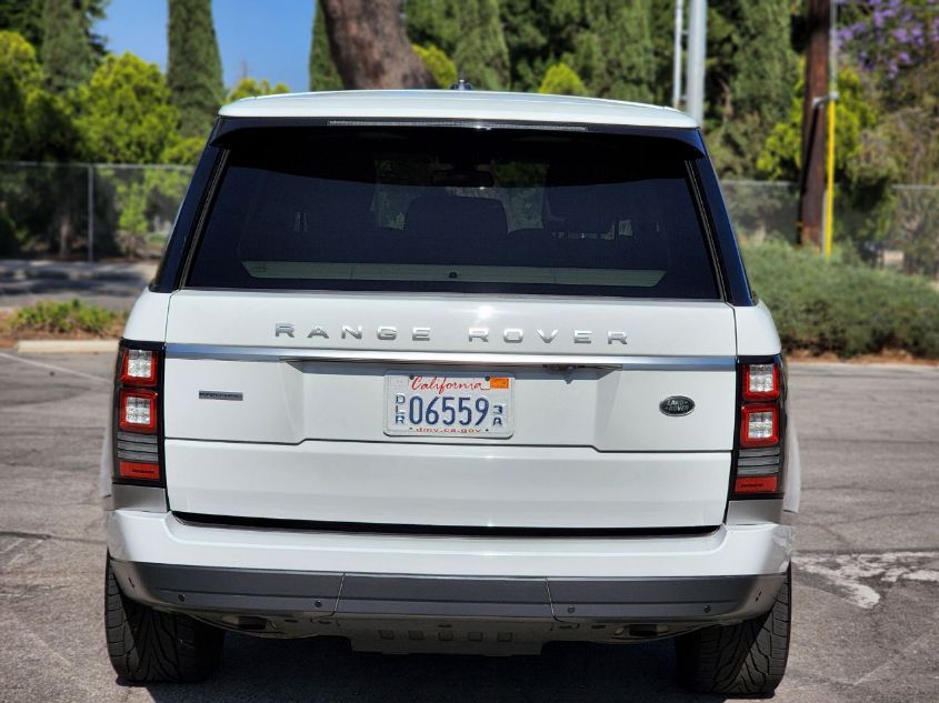 2016 LAND ROVER RANGE ROVER SUPERCHARGED SALGS3EF6GA281046