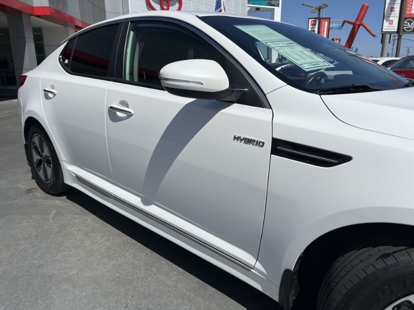2013 KIA OPTIMA HYBRID LX KNAGM4AD5D5052676