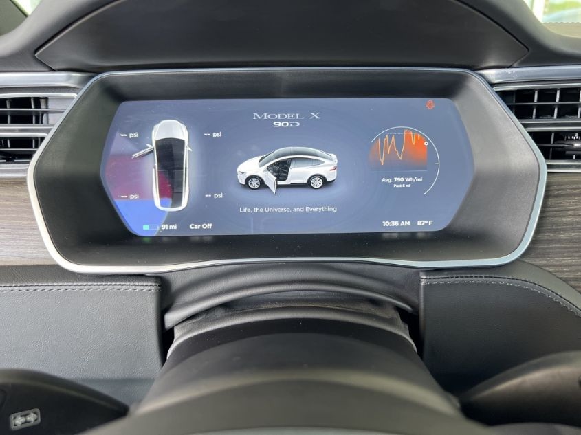 2016 TESLA MODEL X 70D/90D/75D/60D/P100D 5YJXCBE21GF006526
