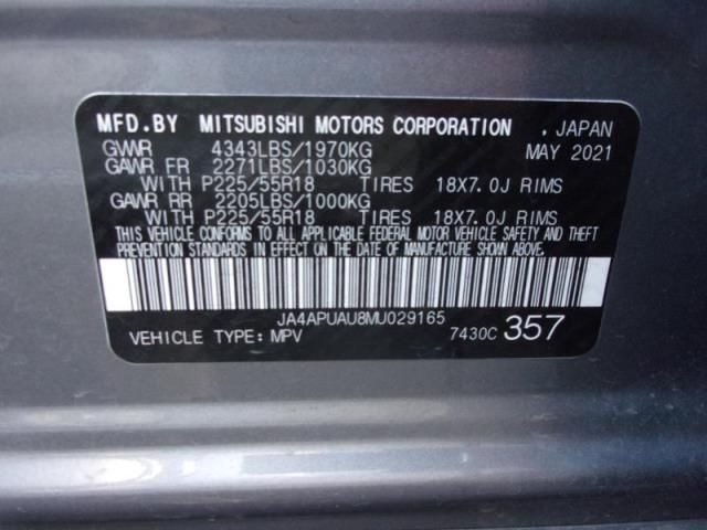 2021 MITSUBISHI OUTLANDER SPORT ES/LE/BE/S JA4APUAU8MU029165