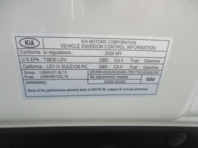 2020 KIA NIRO LX KNDCB3LC9L5365637