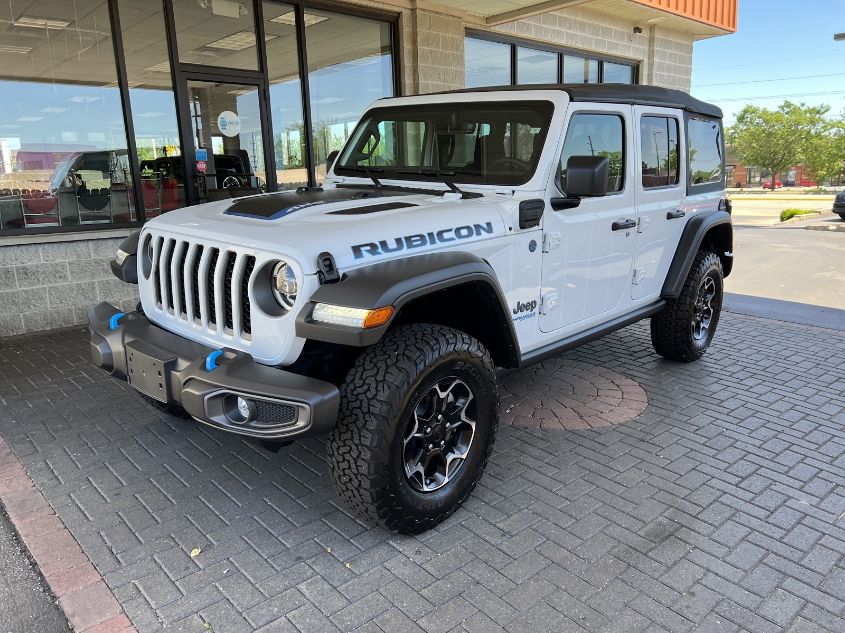 2022 JEEP WRANGLER 4XE UNLIMITED RUBICON 1C4JJXR61NW156103