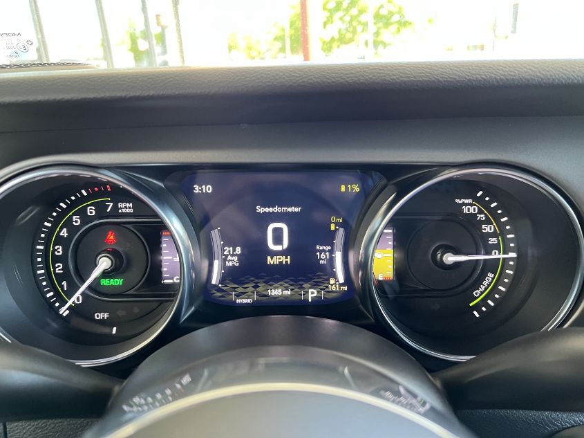 2022 JEEP WRANGLER 4XE UNLIMITED RUBICON 1C4JJXR61NW156103