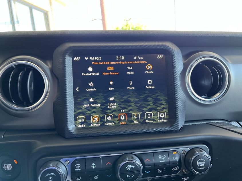 2022 JEEP WRANGLER 4XE UNLIMITED RUBICON 1C4JJXR61NW156103